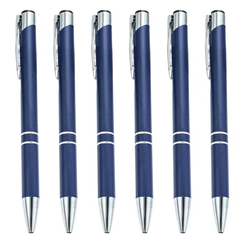 6 Stück/Set 1,0 mm Ölschreiber Metall einziehbarer Kugelschreiber Lustiges glattes Schreiben Schule Bürobedarf für Lehrer 6 Stück/Set 1,0 mm Ölschreiber Metall einziehbarer Kugelschreiber Lustiges glattes Schreiben Schule Bürobedarf für Lehrer von Morain