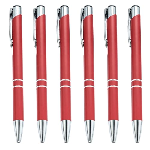 6 Stück/Set 1,0 mm Ölschreiber Metall einziehbarer Kugelschreiber Lustiges glattes Schreiben Schule Bürobedarf für Lehrer 6 Stück/Set 1,0 mm Ölschreiber Metall einziehbarer Kugelschreiber Lustiges glattes Schreiben Schule Bürobedarf für Lehrer von Morain