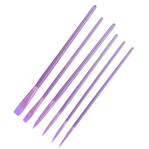 6pcs Aquarellpinsel Pinsel Nylon Pinsel Für Künstler Anfänger Acrylöl Öl Aquarell Gouache Malerei Gesichtskörperkunst Bequemer 6pcs Aquarellpinsel Pinsel Nylon Pinsel Für Künstler Anfänger Acrylöl Öl Aquarell Gouache Malerei Gesichtskörperkunst Bequemer von Morain