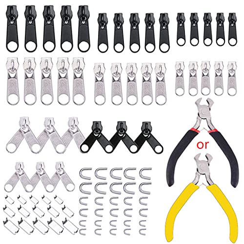 85pcs/Set REP Nähen Für Jacke Schieberegler Installieren Sie PliRen Metall Lock Zug 85pcs/Set REP Nähen Für Jacke Schieberegler Installieren Sie PliRen Metall Lock Zug von Morain