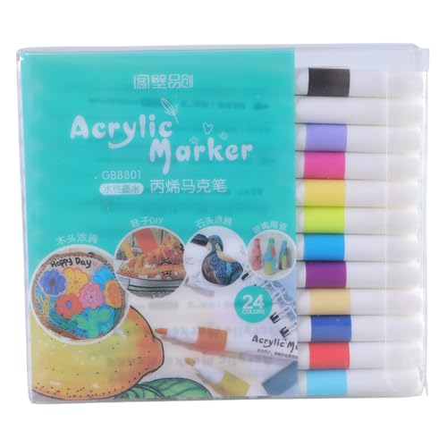 Acryl-Marker, Acryl-Marker, Faserspitze für Kartenherstellung, Kunst, Malerei, Schule, Kunstprojekt, Holzmarkierungsstift, 12/24/36 Farben Acryl-Marker, Acryl-Marker, Faserspitze für Kartenherstellung, Kunst, Malerei, Schule, Kunstprojekt, Holzmarkierungsstift, 12/24/36 Farben von Morain