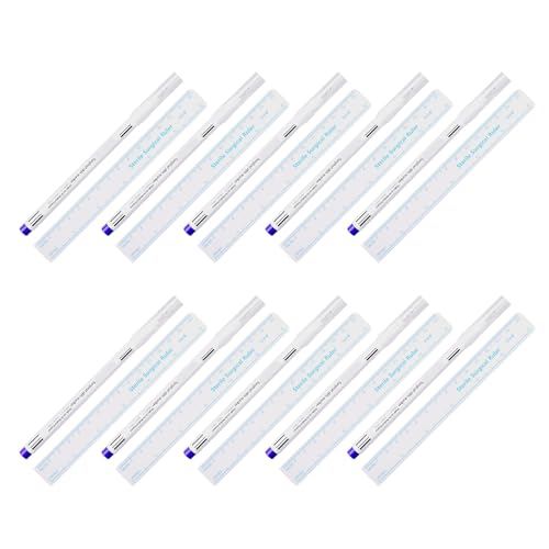Augenbrauen-Marker, Doppelspitze, Make-up-Positionierungsstift, Microblading, mit Papierlineal, bunt, 10 Stück Augenbrauen-Marker, Doppelspitze, Make-up-Positionierungsstift, Microblading, mit Papierlineal, bunt, 10 Stück von Morain