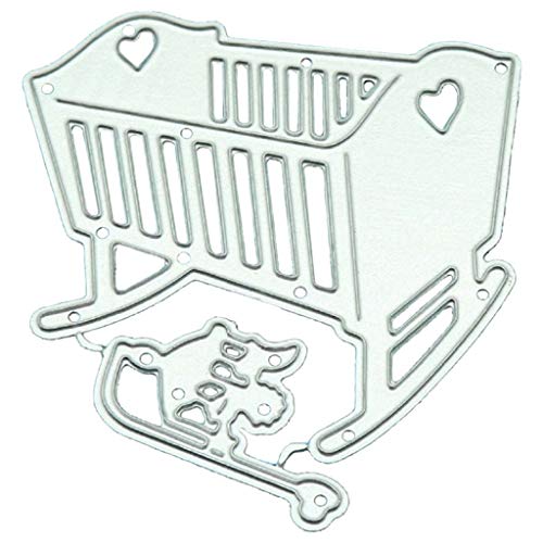 Baby Carriage Metall Schneidstirme Sterben Schablone Scrapbooking Album Stempel Papierkartenpapierkarte Prägedekoration Baby Carriage Metall Schneidstirme Sterben Schablone Scrapbooking Album Stempel Papierkartenpapierkarte Prägedekoration von Morain
