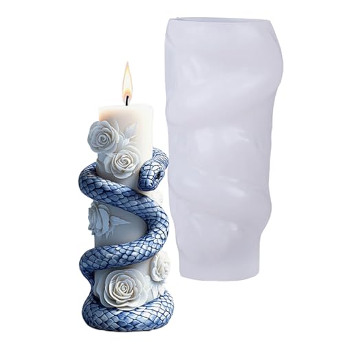 Blumenschlangensäule Silikone Schimmelpilzform Formen Kerzenform Gussform Epoxidharz Schimmelpilze Handwerksvorräte Blumenschlangensäule Silikone Schimmelpilzform Formen Kerzenform Gussform Epoxidharz Schimmelpilze Handwerksvorräte von Morain