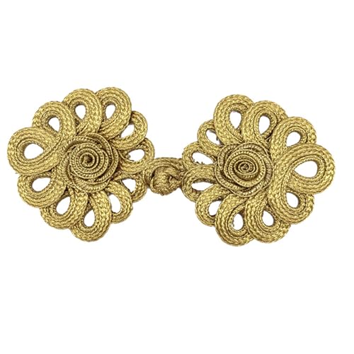 Chinesische Knotenknöpfe, Cheongsam-Umhang/Umhang, Verschlüsse für Kleidung, Dekoration, handgefertigt, Cheongsam-Verschlüsse, chinesische Knoten, Froschknöpfe von Morain