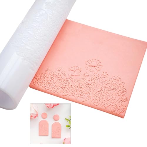 Clay Präge Roller Für Handgefertigte Ohrringe Elegante Schmuckverbindungszubehör Praktische Texturblech Rolling Pin Polymer Tonwerkzeuge Für Ohrringe Clay Präge Roller Für Handgefertigte Ohrringe Elegante Schmuckverbindungszubehör Praktische Texturblech Rolling Pin Polymer Tonwerkzeuge Für Ohrringe von Morain
