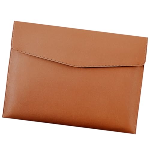 Dokumentenmappe aus PU-Leder, mit Verschluss, wasserabweisend, 100 Blatt Kapazität, für Büro, Business Ordner Dokumentenmappe aus PU-Leder, mit Verschluss, wasserabweisend, 100 Blatt Kapazität, für Büro, Business Ordner von Morain