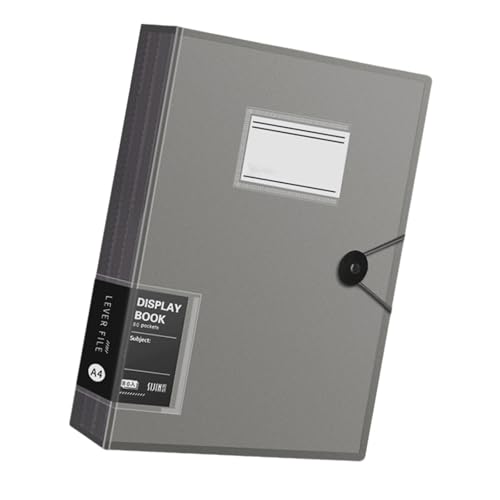 Dokumentenmappe mit 80 Fächern, Briefgröße, Sichtbuch für Schule, Büro, Präsentationen, Abheftungen, Finanzdokumente, Projekt-Organizer Dokumentenmappe mit 80 Fächern, Briefgröße, Sichtbuch für Schule, Büro, Präsentationen, Abheftungen, Finanzdokumente, Projekt-Organizer von Morain