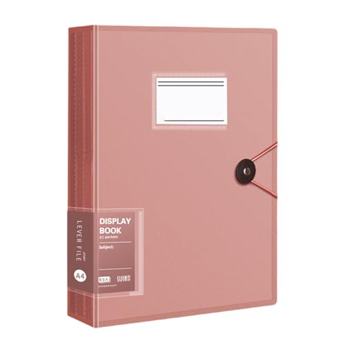 Dokumentenmappe mit 80 Fächern, Briefgröße, Sichtbuch für Schule, Büro, Präsentationen, Abheftungen, Finanzdokumente, Projekt-Organizer Dokumentenmappe mit 80 Fächern, Briefgröße, Sichtbuch für Schule, Büro, Präsentationen, Abheftungen, Finanzdokumente, Projekt-Organizer von Morain