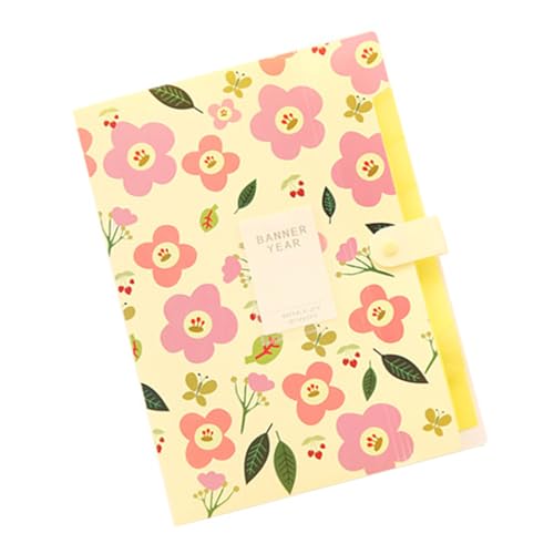 Dokumentenmappe mit Blumendruck, 6 Taschen, erweiterbar, Dokumenten-Organizer, Sortiermappe in Briefgröße, für Schule, Bürobedarf, Dokumentenaufbewahrungsmappen Dokumentenmappe mit Blumendruck, 6 Taschen, erweiterbar, Dokumenten-Organizer, Sortiermappe in Briefgröße, für Schule, Bürobedarf, Dokumentenaufbewahrungsmappen von Morain
