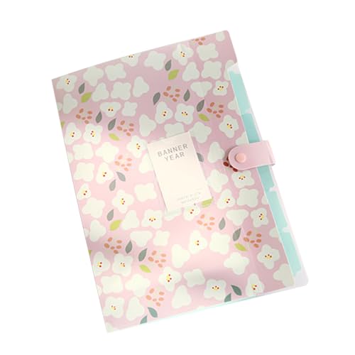 Dokumentenmappe mit Blumendruck, 6 Taschen, erweiterbar, Dokumenten-Organizer, Sortiermappe in Briefgröße, für Schule, Bürobedarf, Dokumentenaufbewahrungsmappen Dokumentenmappe mit Blumendruck, 6 Taschen, erweiterbar, Dokumenten-Organizer, Sortiermappe in Briefgröße, für Schule, Bürobedarf, Dokumentenaufbewahrungsmappen von Morain