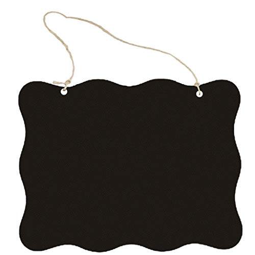 Doppelseitige Kreidetafel-Schilder zum Aufhängen, kleines Memo-Nachrichten-Schild, löschbar, für Hochzeit, Bäckerei, Tafel, Radiergummi-Halter Doppelseitige Kreidetafel-Schilder zum Aufhängen, kleines Memo-Nachrichten-Schild, löschbar, für Hochzeit, Bäckerei, Tafel, Radiergummi-Halter von Morain