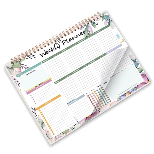 Doppelspulenbindung, Wochenplaner, Notizblöcke, akademischer Planer, Wochenplaner, Notizbuch, 104 Seiten, undatiert, für Planung, Notizblöcke Doppelspulenbindung, Wochenplaner, Notizblöcke, akademischer Planer, Wochenplaner, Notizbuch, 104 Seiten, undatiert, für Planung, Notizblöcke von Morain