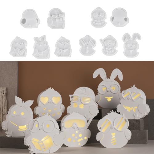 Einzigartige Designs Eier Formen Flexible Silikonmaterialien Für Epoxidharz Schmuckplatten Kerzenhalter Haus Aufbewahrung Handwerk Handgefertigtes Kerzenglas von Morain