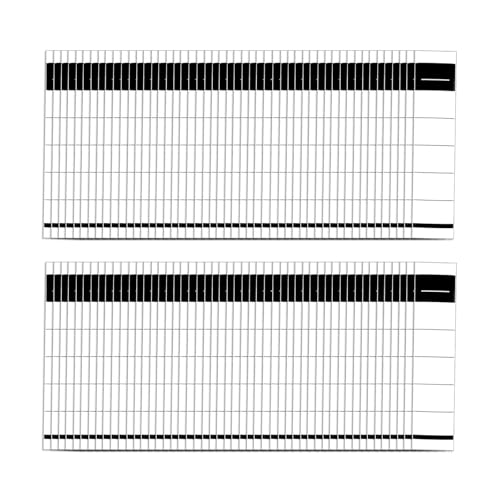 Etiketten-Set für schmale Büroordner, selbstklebende Ordnerrücken-Etiketten, 5,4 x 19 cm, 3,6 x 19 cm, Ordnerrücken-Aufkleber, Klebeetiketten, 100 Stück Etiketten-Set für schmale Büroordner, selbstklebende Ordnerrücken-Etiketten, 5,4 x 19 cm, 3,6 x 19 cm, Ordnerrücken-Aufkleber, Klebeetiketten, 100 Stück von Morain
