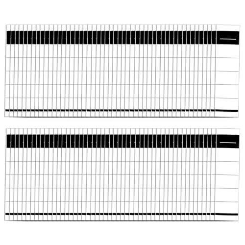 Etiketten-Set für schmale Büroordner, selbstklebende Ordnerrücken-Etiketten, 5,4 x 19 cm, 3,6 x 19 cm, Ordnerrücken-Aufkleber, Klebeetiketten, 100 Stück Etiketten-Set für schmale Büroordner, selbstklebende Ordnerrücken-Etiketten, 5,4 x 19 cm, 3,6 x 19 cm, Ordnerrücken-Aufkleber, Klebeetiketten, 100 Stück von Morain