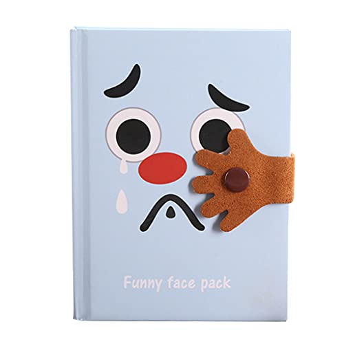 Exquisites PU-Notizbuch, niedliches lächelndes Gesicht, Hardcover, Reisetagebuch, Tagebuch für Schule, Büro, Notizen, Schreiben, Business, Notizblock, Hardcover für Männer und Frauen, liniert Exquisites PU-Notizbuch, niedliches lächelndes Gesicht, Hardcover, Reisetagebuch, Tagebuch für Schule, Büro, Notizen, Schreiben, Business, Notizblock, Hardcover für Männer und Frauen, liniert von Morain