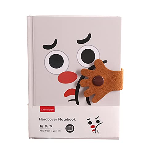 Exquisites PU-Notizbuch, niedliches lächelndes Gesicht, Hardcover, Reisetagebuch, Tagebuch für Schule, Büro, Notizen, Schreiben, Business, Notizblock, Hardcover für Männer und Frauen, liniert Exquisites PU-Notizbuch, niedliches lächelndes Gesicht, Hardcover, Reisetagebuch, Tagebuch für Schule, Büro, Notizen, Schreiben, Business, Notizblock, Hardcover für Männer und Frauen, liniert von Morain
