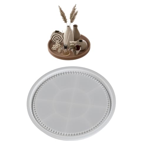 Flexible Silikon Rundplatten Tablett Accessoire Für Hochzeiten Partys Vorräte Und Festliche Feierlichkeiten Leicht Zu Reinigen Schmuckhalterform Schimmel Flexible Silikon Rundplatten Tablett Accessoire Für Hochzeiten Partys Vorräte Und Festliche Feierlichkeiten Leicht Zu Reinigen Schmuckhalterform Schimmel von Morain