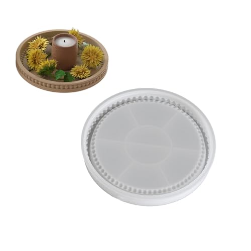 Flexible Silikon Rundplatten Tablett Accessoire Für Hochzeiten Partys Vorräte Und Festliche Feierlichkeiten Leicht Zu Reinigen Schmuckhalterform Schimmel Flexible Silikon Rundplatten Tablett Accessoire Für Hochzeiten Partys Vorräte Und Festliche Feierlichkeiten Leicht Zu Reinigen Schmuckhalterform Schimmel von Morain