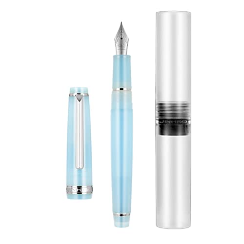 Fresh-Fountain Pens Tinten-Konverter-Füllfederhalter zum Schreiben Extrafeine Feder Klassisches Design Kalligraphie-Stift für Journaling Extra feine Feder Füller mit Konverter-Schreiben Fresh-Fountain Pens Tinten-Konverter-Füllfederhalter zum Schreiben Extrafeine Feder Klassisches Design Kalligraphie-Stift für Journaling Extra feine Feder Füller mit Konverter-Schreiben von Morain