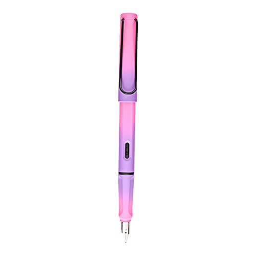 Füllfederhalter mit Farbverlauf, Kolbenfüllpatrone, 0,35 mm, 0,5 mm Federn, 6 Farben erhältlich, für Kinder, Geschenkzubehör, Füllfederhalter, blaue Patronen, Schwarz, Rot, Blau, nachfüllbar Füllfederhalter mit Farbverlauf, Kolbenfüllpatrone, 0,35 mm, 0,5 mm Federn, 6 Farben erhältlich, für Kinder, Geschenkzubehör, Füllfederhalter, blaue Patronen, Schwarz, Rot, Blau, nachfüllbar von Morain
