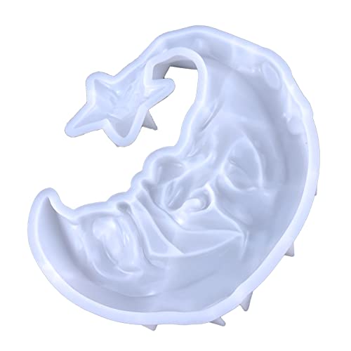 Halloween Cartoon Sternmond Wanddekor Form Epoxid Ornament Schimmel Harz Guss Anhänger Form Für Handwerk Geeignet Halloween Cartoon Sternmond Wanddekor Form Epoxid Ornament Schimmel Harz Guss Anhänger Form Für Handwerk Geeignet von Morain