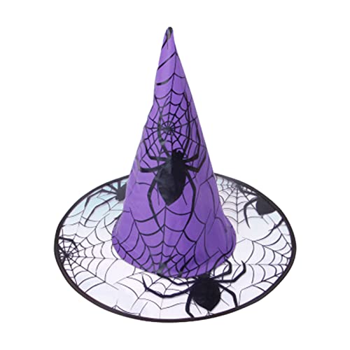Halloween-Hexenhut, Kostüm, Cosplay, Requisiten, Spitzkappe für Zuhause, Festival, Party, Hintergrunddekoration, Halloween-Hexenhut von Morain