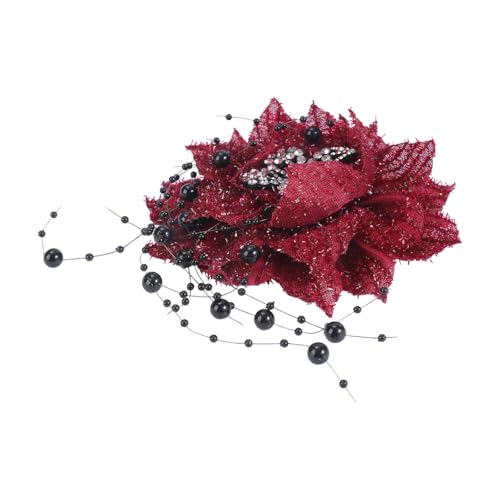 Handgefertigte Blumen-Applikationen, Basteln, Kostüm, Stirnband, Brosche, Hut, Dekoration, übergroße Blumenaufnäher, Nähzubehör, Applikationen für Kleidung von Morain