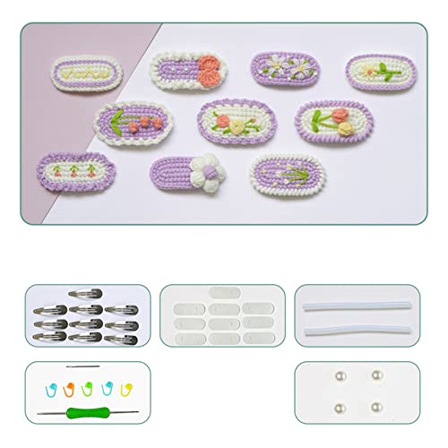 Handgefertigte Schnapphaarklammern Häkelhaarstifte Kits Haarnadeln Accessoires Mädchen Aus Kitted Haarnadeln Für Häkelliebhaber Hair Clips Kits Girls Strickhaargruppen Häkeln Haare Barrettes Handgefertigte Schnapphaarklammern Häkelhaarstifte Kits Haarnadeln Accessoires Mädchen Aus Kitted Haarnadeln Für Häkelliebhaber Hair Clips Kits Girls Strickhaargruppen Häkeln Haare Barrettes von Morain