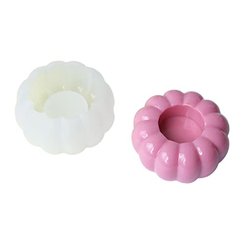Harzkerzenhalterform Formen Epoxidformen Für Harzguss Schmucklagerbox Aschenbecher Home Tisch Dekorationen Kerzenhalter Formen Für Zement/Epoxidharz/Harz/Betonkerzenhalter Formen von Morain