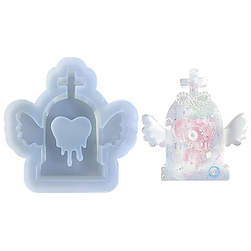 Herzförmige Flügel Grabsteinharz Shaker Form Silikonharzgussguss Formen Epoxy Formen Für Anhänger Charmherzherz Grabsteinform Herzförmige Flügel Grabsteinharz Shaker Form Silikonharzgussguss Formen Epoxy Formen Für Anhänger Charmherzherz Grabsteinform von Morain