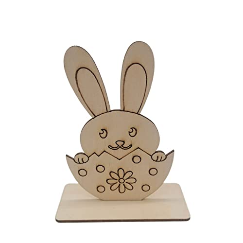 Holzornament, Osterdekoration, Basteln, Holzornamente, Festival, Zuhause, Schlafzimmer, Büro, Schreibtisch-Dekoration für kreative Oster-Ornamente Holzornament, Osterdekoration, Basteln, Holzornamente, Festival, Zuhause, Schlafzimmer, Büro, Schreibtisch-Dekoration für kreative Oster-Ornamente von Morain
