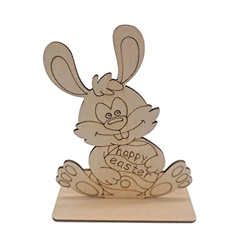 Holzornament, Osterdekoration, Basteln, Holzornamente, Festival, Zuhause, Schlafzimmer, Büro, Schreibtisch-Dekoration für kreative Oster-Ornamente Holzornament, Osterdekoration, Basteln, Holzornamente, Festival, Zuhause, Schlafzimmer, Büro, Schreibtisch-Dekoration für kreative Oster-Ornamente von Morain