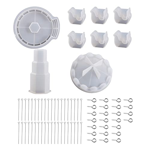 Karousel Silikonharzformen Set Epoxidharz Gussformen Merry Go Roud Silikonformzubehör Für Auto Tischdekoration Karousel Silikonharzformen Set Epoxidharz Gussformen Merry Go Roud Silikonformzubehör Für Auto Tischdekoration von Morain