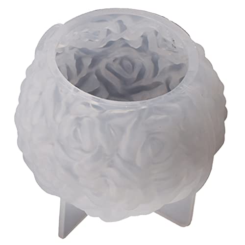 Kerze Silikonformen 3D Rose Blumenball Duft Kerzenform Für Aromatherapie Handgefertigte Seife Making Craft Home Decor Kerze Silikonformen 3D Rose Blumenball Duft Kerzenform Für Aromatherapie Handgefertigte Seife Making Craft Home Decor von Morain