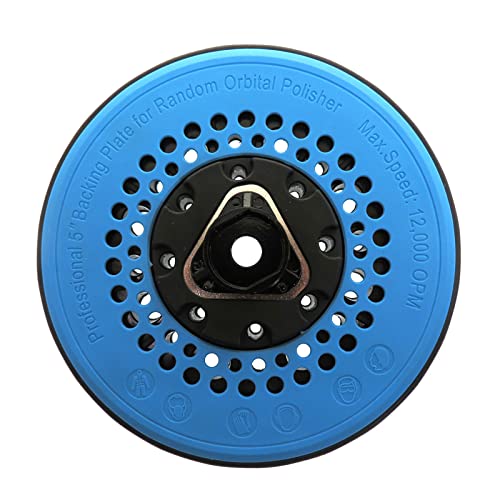 Klett-Schleifplatte, 12,7 cm, 49 Löcher, selbstklebendes Schleifpad, Polierscheibe für Schleifmaschine Klett-Schleifplatte, 12,7 cm, 49 Löcher, selbstklebendes Schleifpad, Polierscheibe für Schleifmaschine von Morain