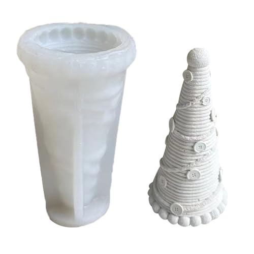 Kristalltropfen-Gipsschleifmittel, dreidimensionale Weihnachtsbaumdekoration, Ornament, Anhänger, Silikonform, Ornament-Formen für Epoxidharz von Morain