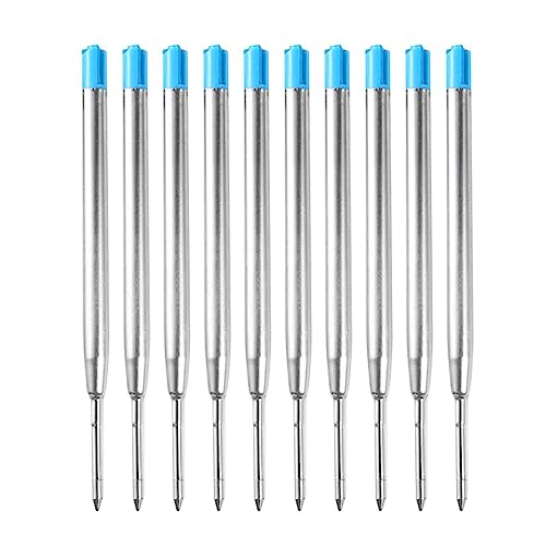 Kugelschreiberminen, 1,0 mm Spitze, Metall-Kugelschreiber, Neutralschwarz, 10 Stück Kugelschreiberminen, 1,0 mm Spitze, Metall-Kugelschreiber, Neutralschwarz, 10 Stück von Morain