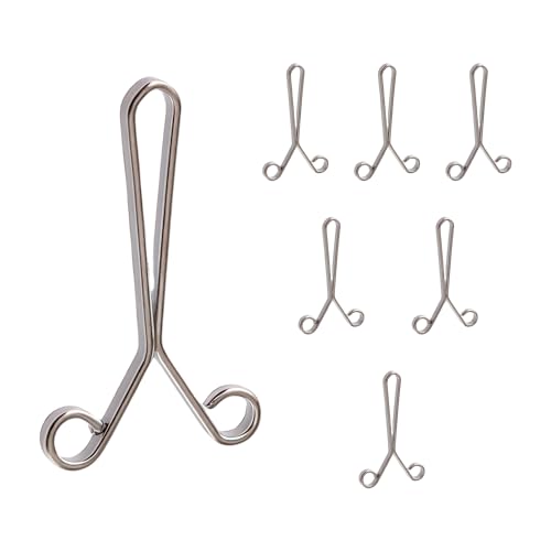 Leichte Manschettenclips mit gerollten Kanten, verstellbares Design, Y-förmiger Manschettenverschluss für Schmuckherstellung und Mode-Accessoires, mehrfarbig, verstellbarer Verschluss Leichte Manschettenclips mit gerollten Kanten, verstellbares Design, Y-förmiger Manschettenverschluss für Schmuckherstellung und Mode-Accessoires, mehrfarbig, verstellbarer Verschluss von Morain