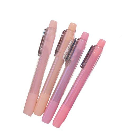 Leuchtmarker, 4 Farben, fluoreszierender Marker mit ziselierter Spitze für Kartenherstellung, Scrapbooking, Tagebuch, Zeichnen, duftende Textmarker Leuchtmarker, 4 Farben, fluoreszierender Marker mit ziselierter Spitze für Kartenherstellung, Scrapbooking, Tagebuch, Zeichnen, duftende Textmarker von Morain