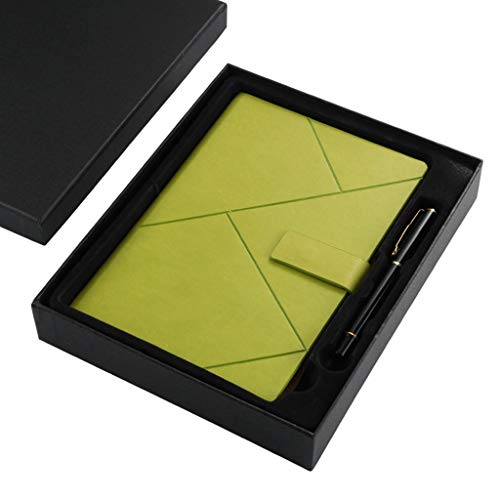 Luxuriöses Leder-Büro-Tagebuch, Notizbuch, Business-Tagesplaner, Notizblock mit Stift-Set, Schulbedarf, Radiergummis Luxuriöses Leder-Büro-Tagebuch, Notizbuch, Business-Tagesplaner, Notizblock mit Stift-Set, Schulbedarf, Radiergummis von Morain