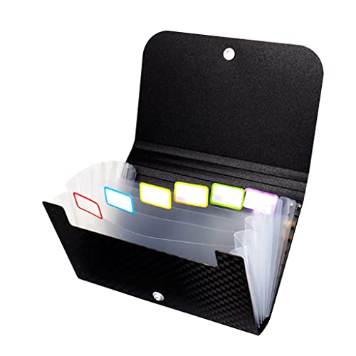 Mehrschichtige Dokumententasche PP Quittungsmappe Finanzrechnungen Organizer Größe Taschen für Schule, Büro, Geschäft, Reisen, Quittungsmappe für Auto von Morain