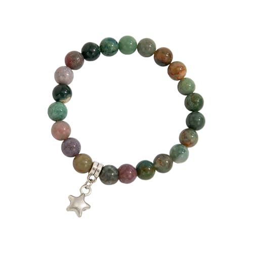 Mehrschichtige Perlen mit Spiralen, Sternwebtechniken, Natursteinakzent, Unisex, Schmuck, Geschenk, bunte Edelsteine Mehrschichtige Perlen mit Spiralen, Sternwebtechniken, Natursteinakzent, Unisex, Schmuck, Geschenk, bunte Edelsteine von Morain