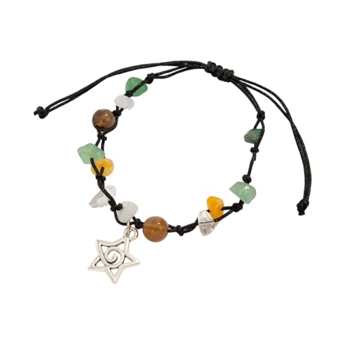 Mehrschichtige Perlen mit Spiralen, Sternwebtechniken, Natursteinakzent, Unisex, Schmuck, Geschenk, bunte Edelsteine Mehrschichtige Perlen mit Spiralen, Sternwebtechniken, Natursteinakzent, Unisex, Schmuck, Geschenk, bunte Edelsteine von Morain
