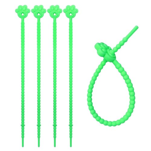 Mehrzweck Elastik Drahtbindungen 5 Pack Farbenfrohe Robuste Silikonkabel Management Clips Für Kabelorganisationen Tragbar Mehrzweck Elastik Drahtbindungen 5 Pack Farbenfrohe Robuste Silikonkabel Management Clips Für Kabelorganisationen Tragbar von Morain