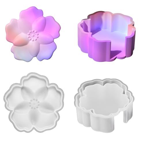 Mehrzweckleichter Hübsch Blumförmig Flexibler Robuster Silikonform Accessoire Zum Herstellen Von Untersetzern Und Heimatverzögern Home Decoration Accessoire Mehrzweckleichter Hübsch Blumförmig Flexibler Robuster Silikonform Accessoire Zum Herstellen Von Untersetzern Und Heimatverzögern Home Decoration Accessoire von Morain