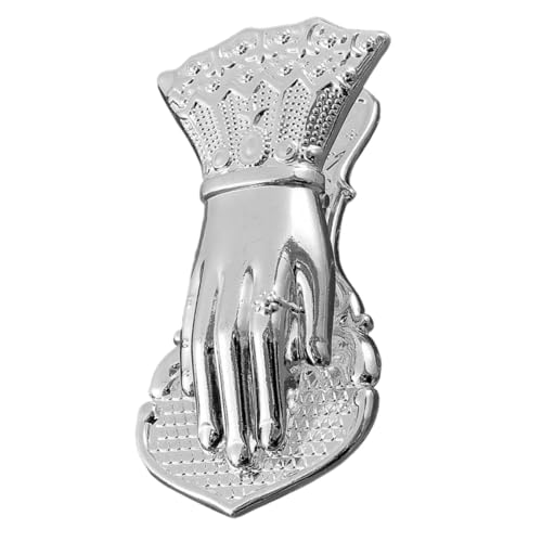 Metall-Büroklammer für Damen, handgeformte Buchklammern, Retro-Seitenhalter, Binder-Clips für effizientes Papiermanagement, Tagebuch, handgeformte Klammer für die Organisation von Bürodokumenten von Morain