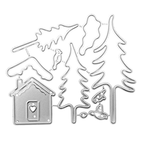 Metall-Stanzschablone für Scrapbooking, Alben, Papierkarten, Vorlage, Prägung, Basteln, Dekoration, Metall-Stanzformen für Kartenherstellung von Morain
