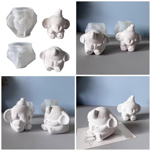 Mode Elefantenform Entwirft Flexible Silikonform Tragbares Accessoire Für Handwerk Und Gipsornamente Elefant Silikonform Mode Elefantenform Entwirft Flexible Silikonform Tragbares Accessoire Für Handwerk Und Gipsornamente Elefant Silikonform von Morain